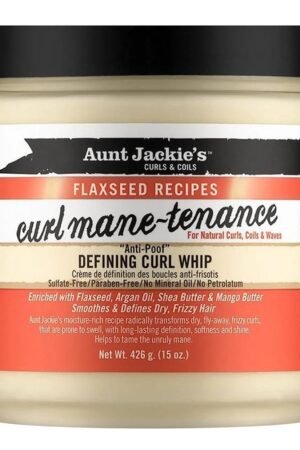 AUNT JACKIE'S Flaxseed Curl Manetenance Defining Curl Whip (15oz)